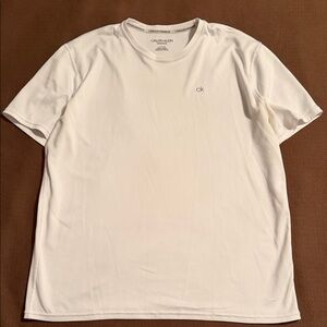 Calvin Klein Classic White Dry Fit Tee